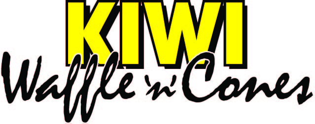 KIWI WAFFLE CONES LOGO